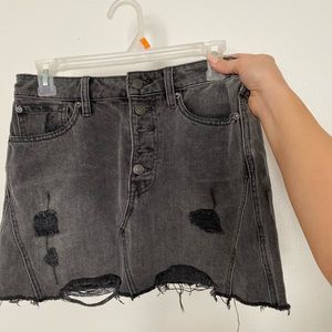 Free People Black Skirt